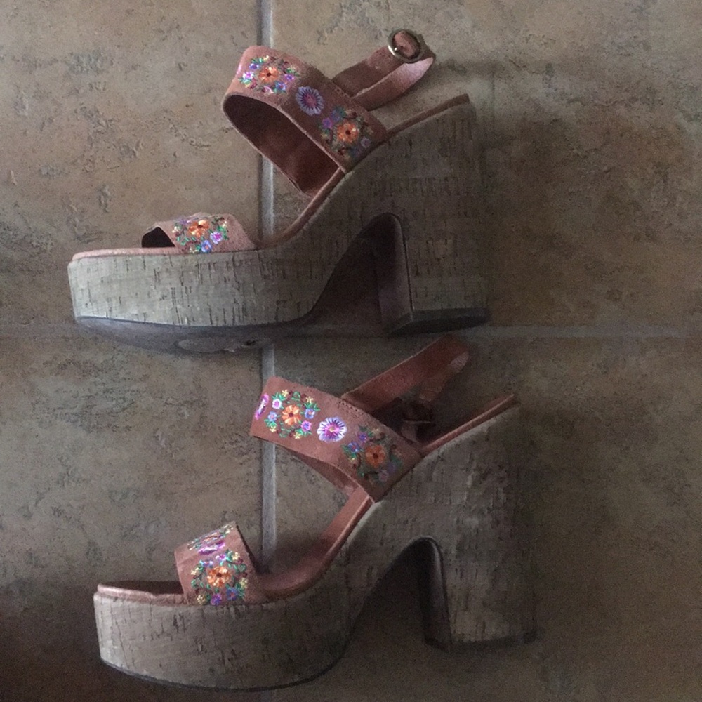 Lucky Brand Platform Heels